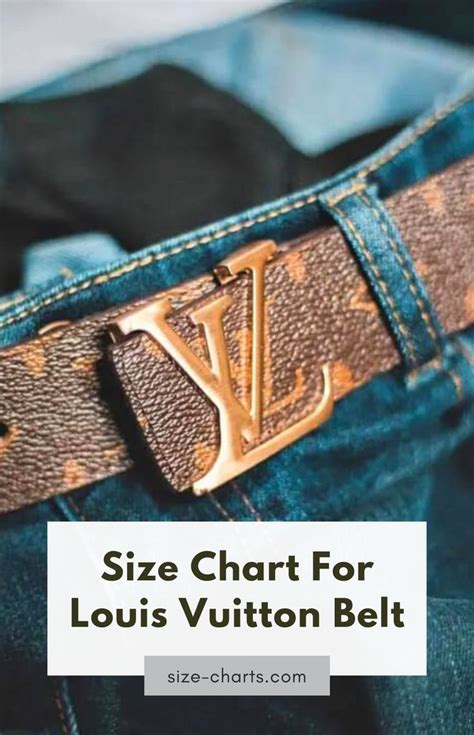 normal belt sizes to lv sizes|Lv Belt size chart women's.